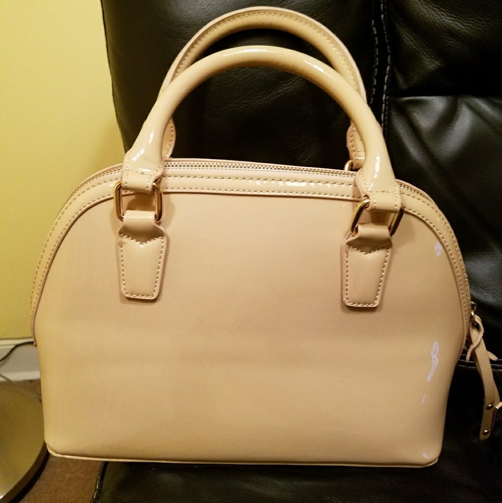 Cream BCBG Purse Handbag
